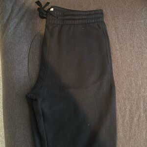 Men black joggers